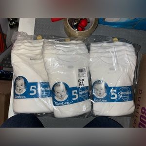 Onesies short sleeve pack 3-6months